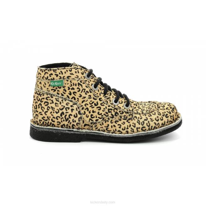 Kickers ženy legendiknew béžový leopard JP26259