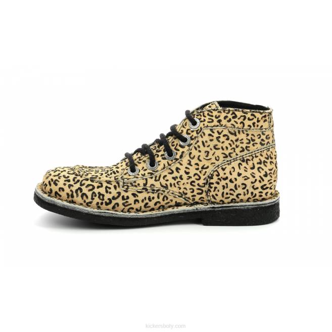 Kickers ženy legendiknew béžový leopard JP26259
