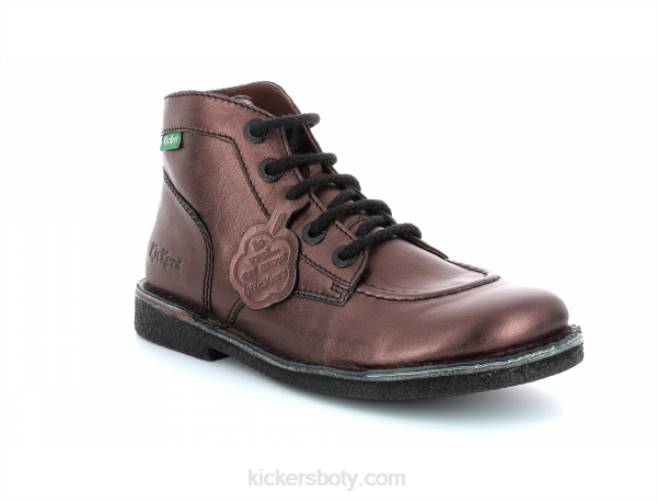 Kickers ženy legendiknew fialová metalizovaná JP26286