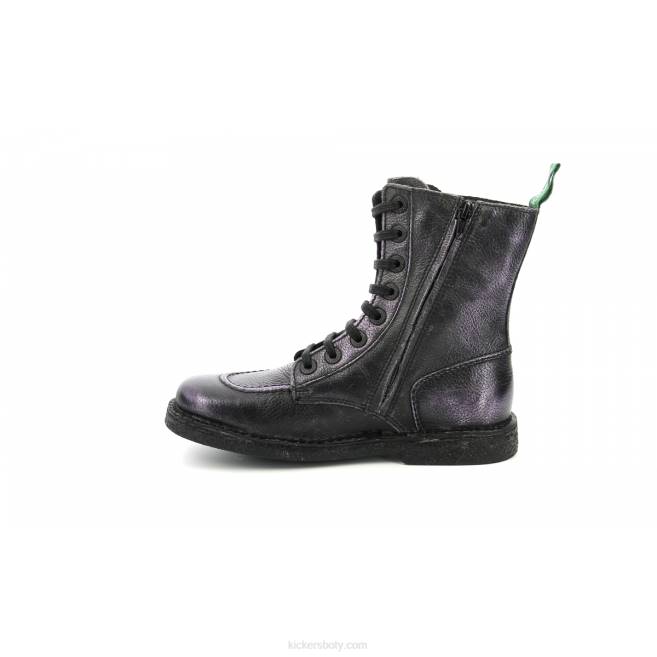 Kickers ženy metickzip fialový JP26263