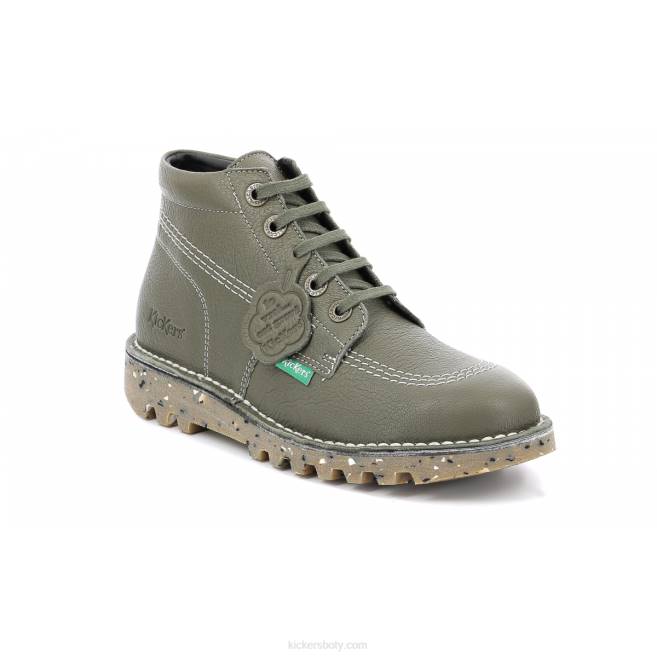 Kickers ženy neorallye 2 khaki JP26264
