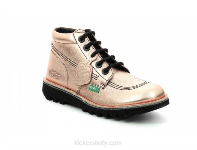 Kickers ženy neorallye zlato růžová JP26288