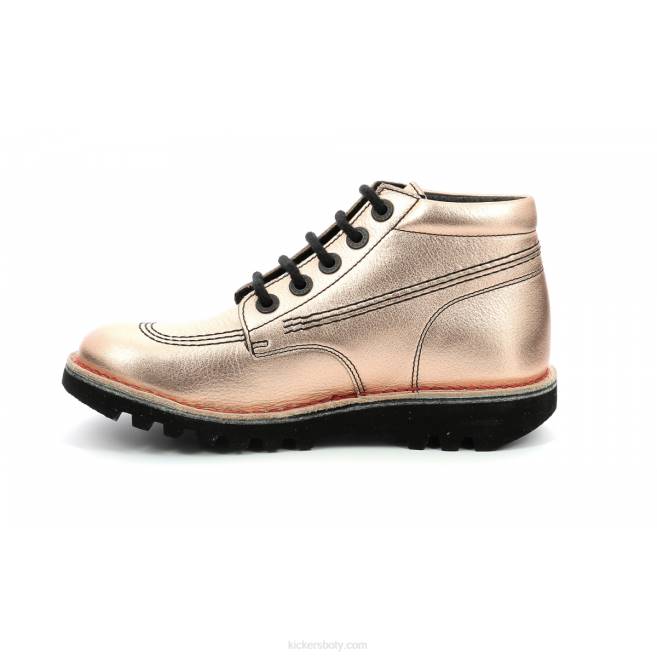 Kickers ženy neorallye zlato růžová JP26288