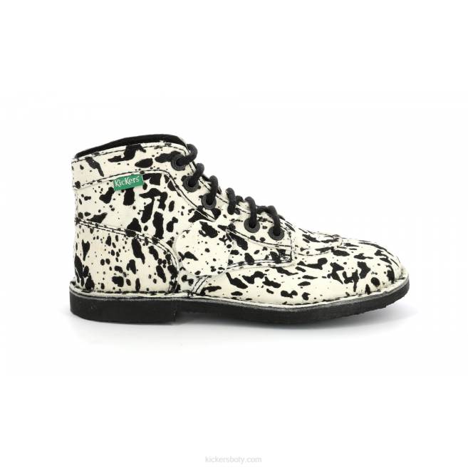 Kickers ženy orilegend béžově černě tečkovaný JP26275