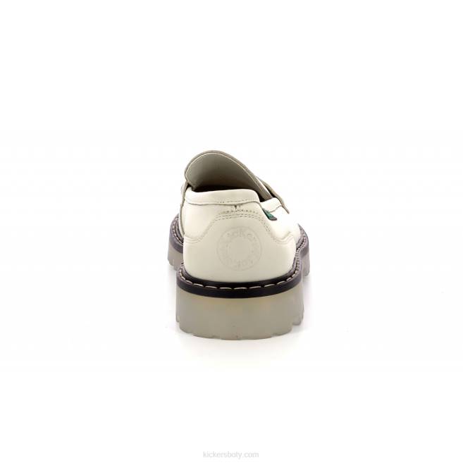 Kickers ženy palubní povaleč šedobílý JP26154