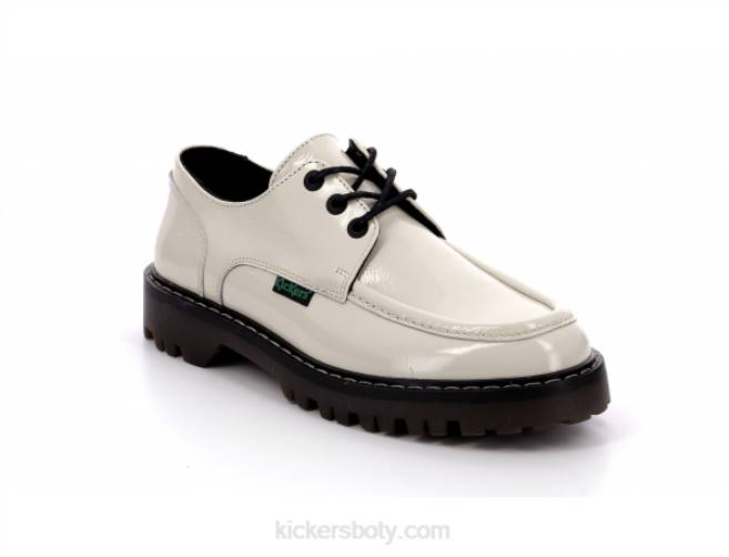 Kickers ženy patent kick decklow off white JP26145