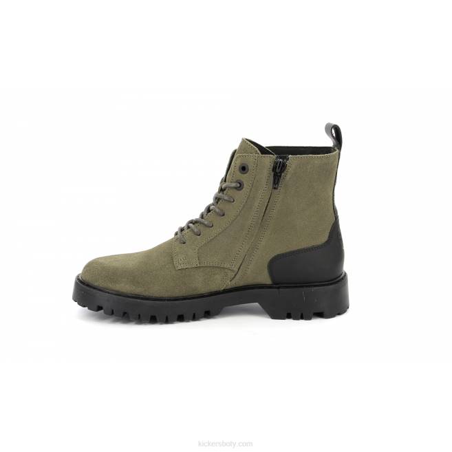 Kickers ženy kick decklock tmavě zelená olivová JP26218