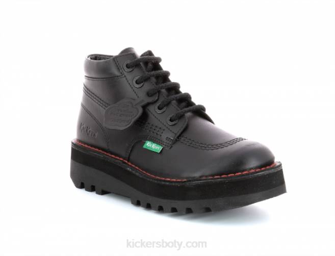 Kickers ženy kickplatform černá JP26205