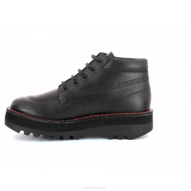 Kickers ženy kickplatform černá JP26205