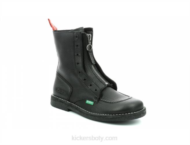 Kickers ženy meetickrock černá černá podrážka JP26204