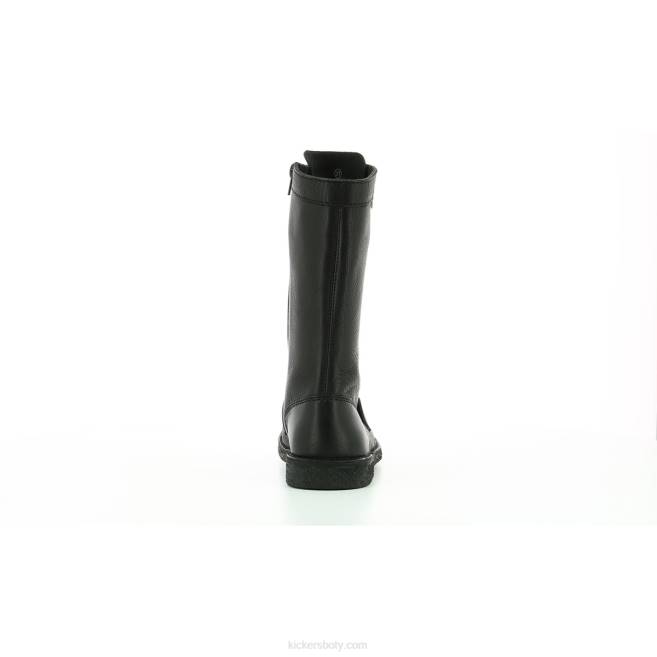 Kickers ženy meetkiknew černá černá podrážka JP26246