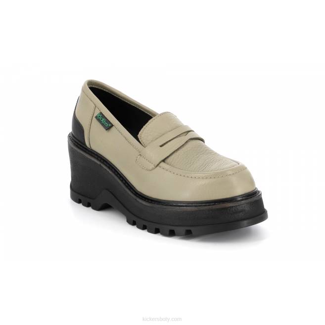 Kickers ženy kopák divoký stříbrný černý JP26181