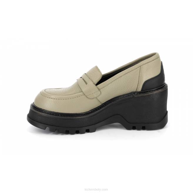 Kickers ženy kopák divoký stříbrný černý JP26181