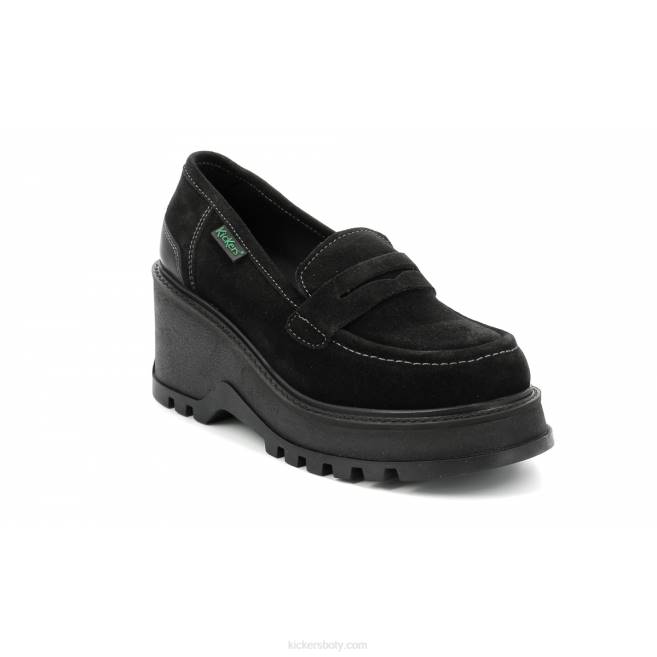 Kickers ženy kopnout divokou černou JP26182