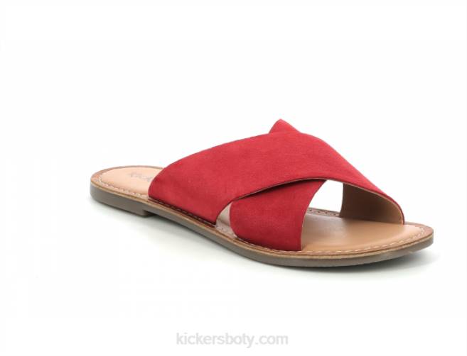 Kickers ženy diaz-2 tmavě červená JP2669