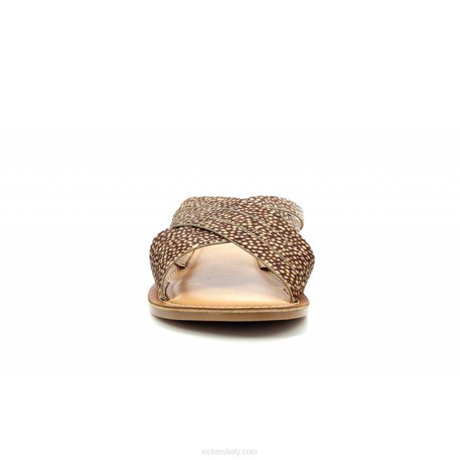 Kickers ženy kick day černě tištěný JP2683