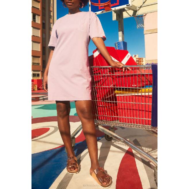 Kickers ženy kick elk zlato růžová JP2687