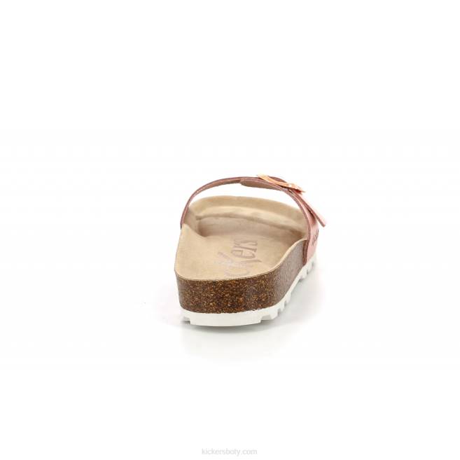 Kickers ženy kick eyra zlato růžová JP2691
