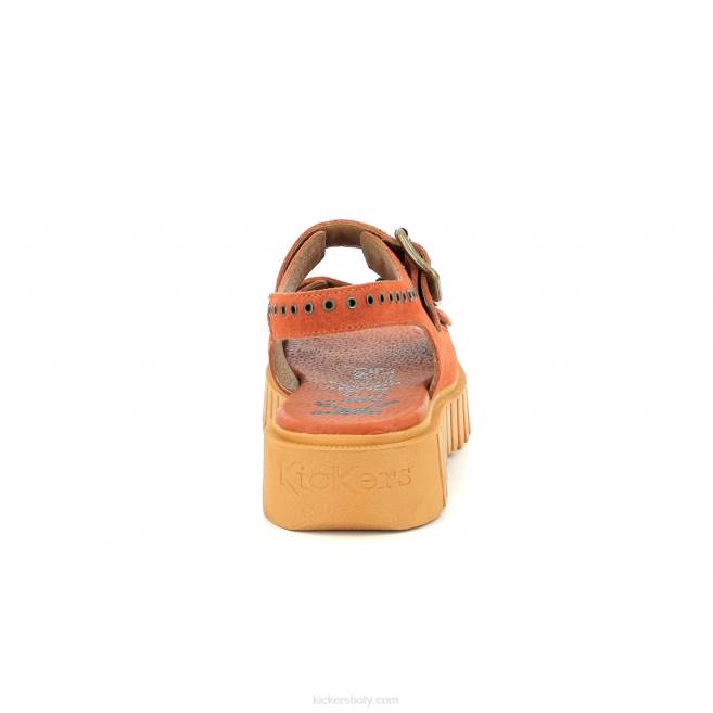 Kickers ženy kick falk orange brique JP2680