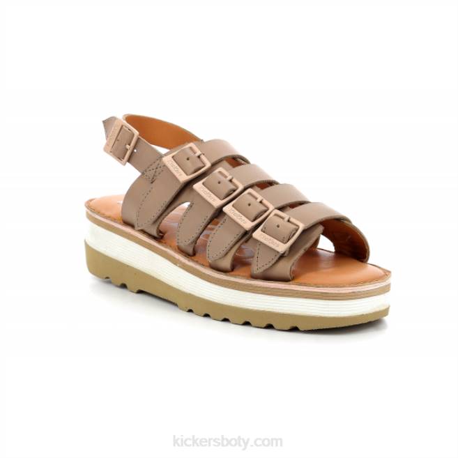 Kickers ženy kick hi sunny světle béžová JP26106