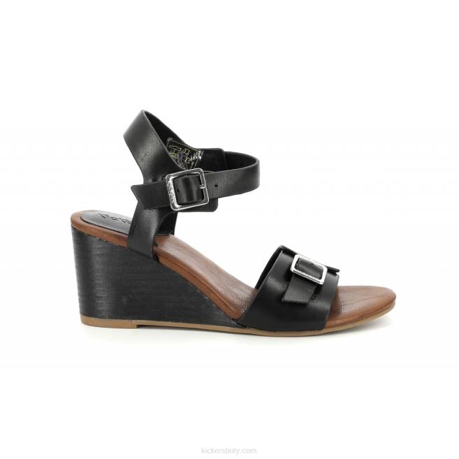 Kickers ženy kick vodou černá JP2660