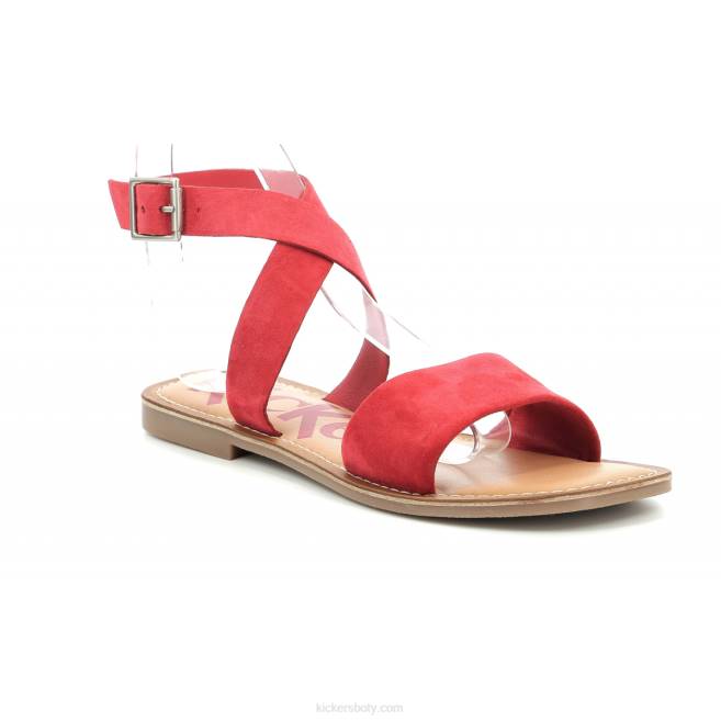 Kickers ženy kop gimik červený JP2676