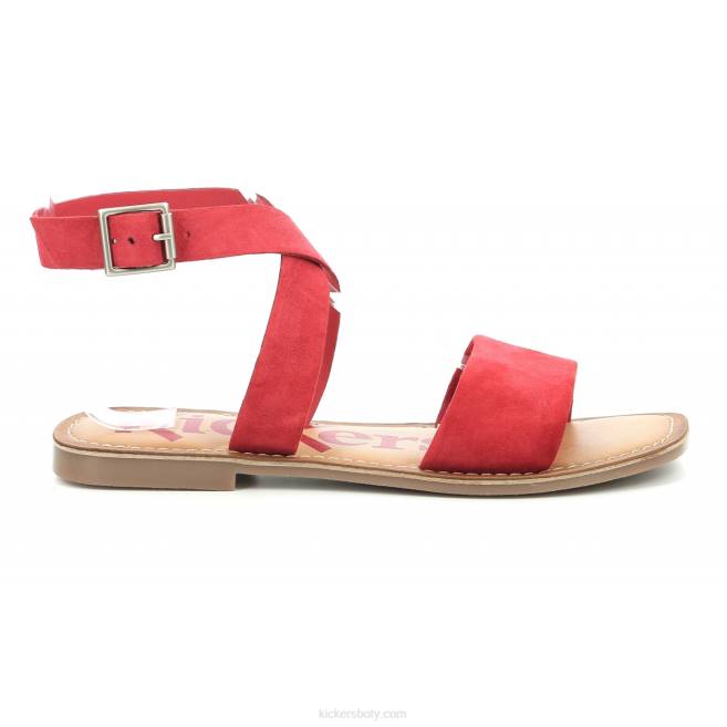 Kickers ženy kop gimik červený JP2676