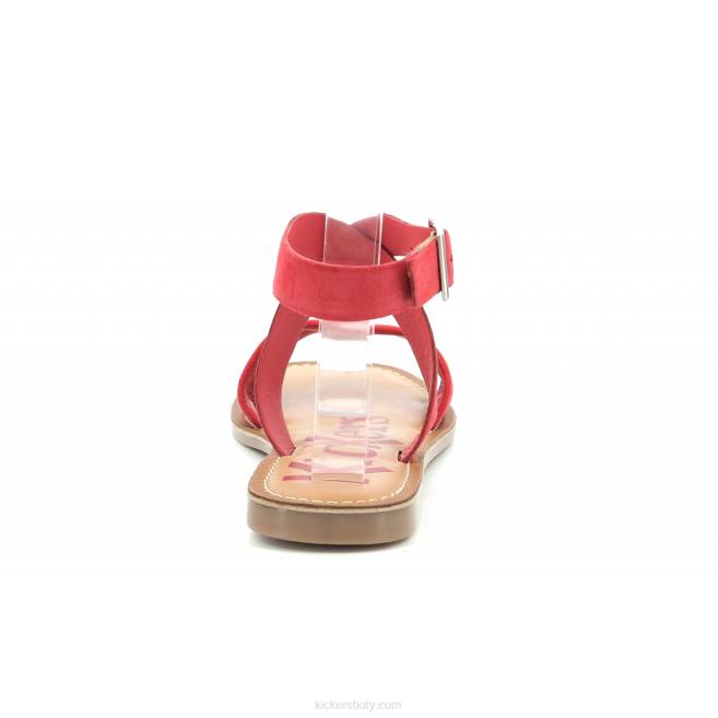 Kickers ženy kop gimik červený JP2676