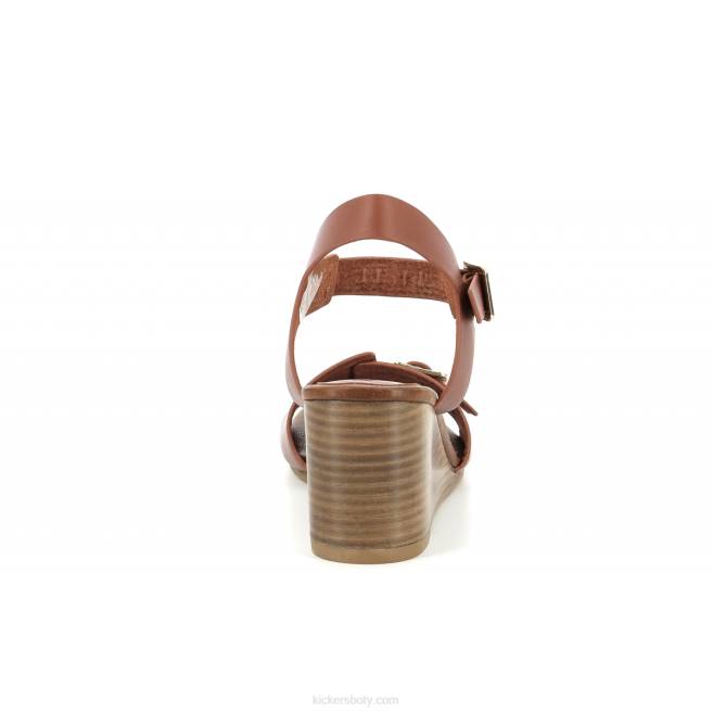 Kickers ženy kop vodou cihlově hnědá JP2661