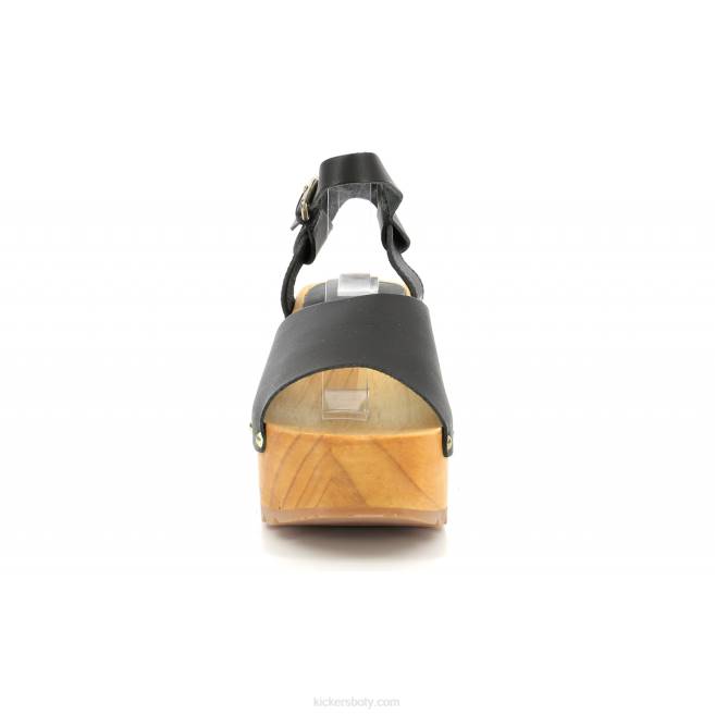 Kickers ženy kopat klín moudrý černý JP2627