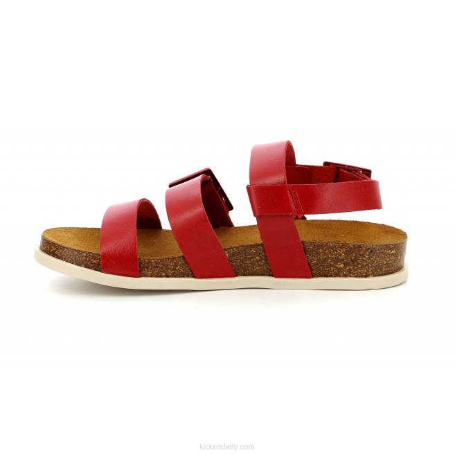 Kickers ženy kopnout alana červená JP26133