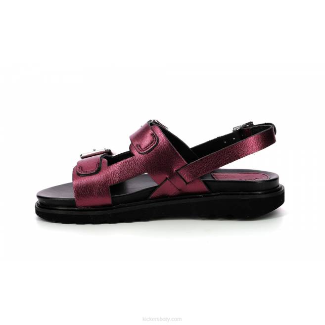 Kickers ženy neosummer červená metalizovaná JP26112