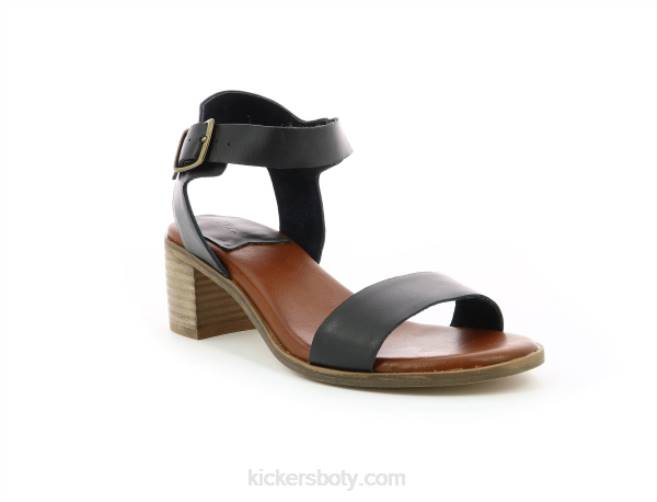 Kickers ženy volou flat black JP2621