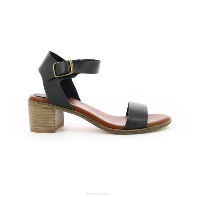 Kickers ženy volou flat black JP2621