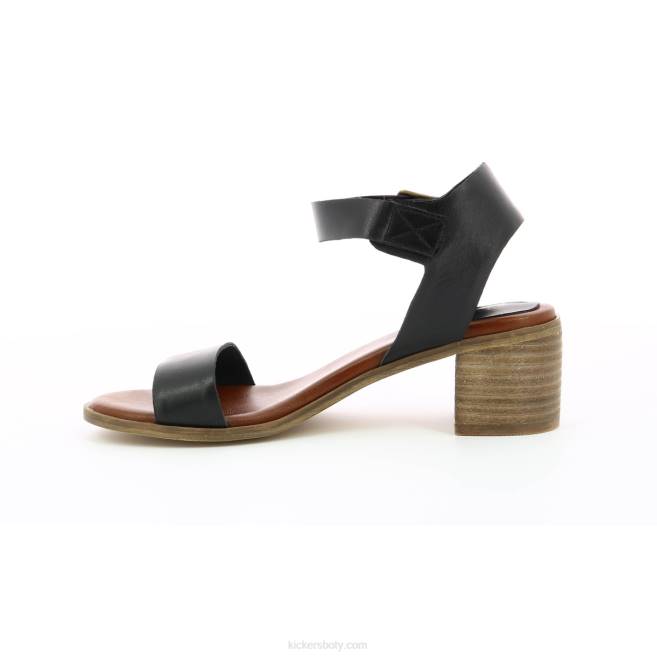 Kickers ženy volou flat black JP2621