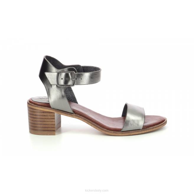 Kickers ženy volou tmavě stříbrná JP2634